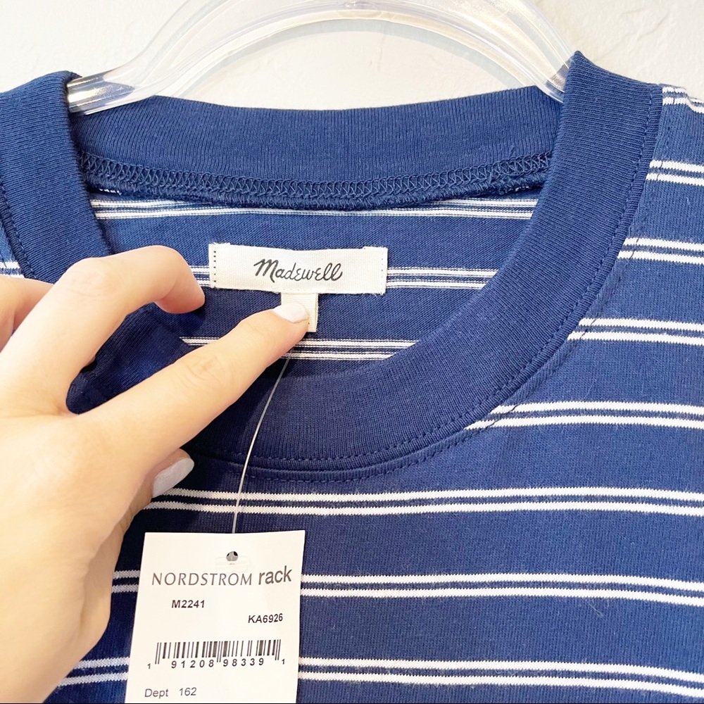 Madewell 'Tina' Striped T-Shirt Dress - Picture 4 of 7